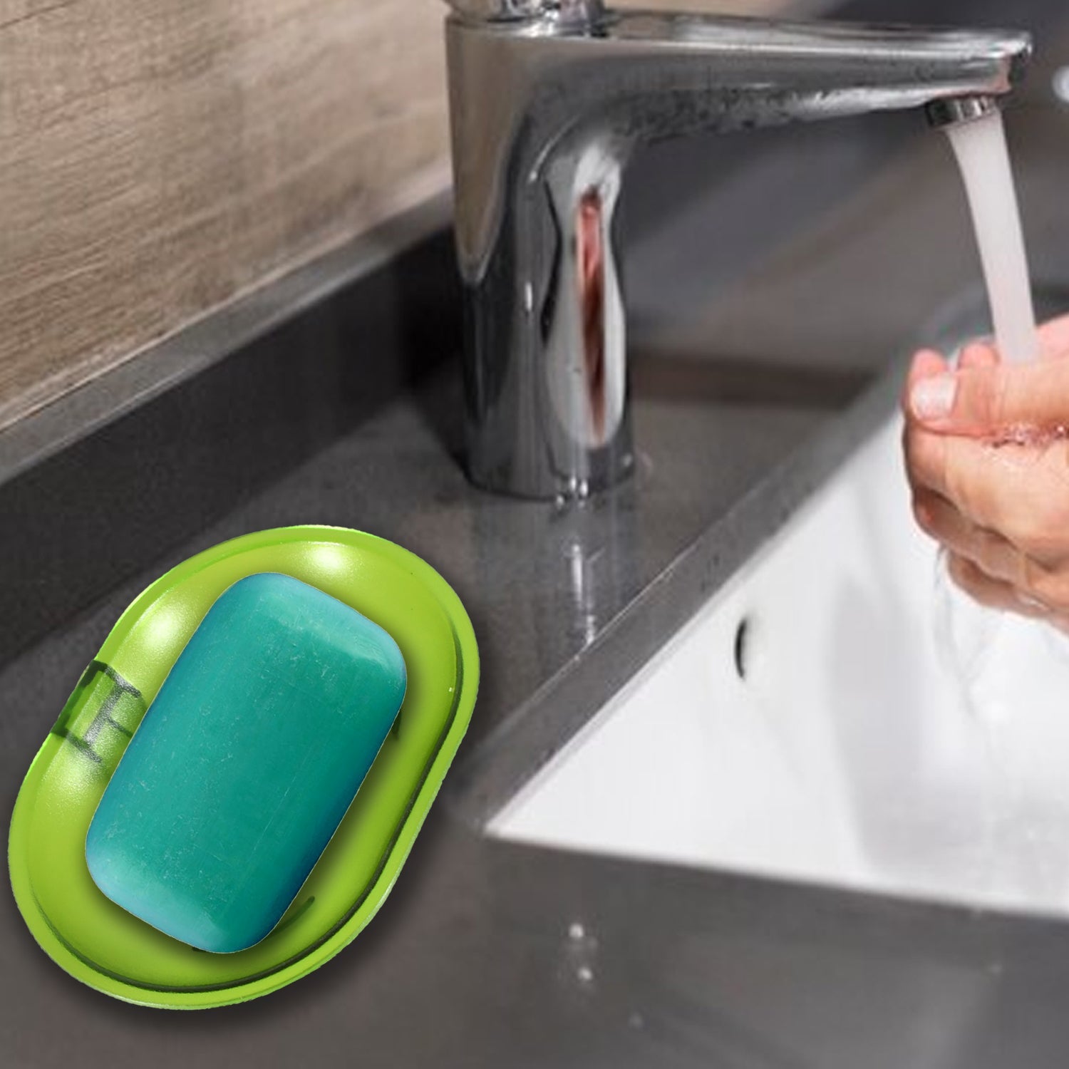 17515 Plastic Soap Dish Holder for Bathroom Shower Wall Mounted Self Adhesive Soap Holder Saver Tray-Plastic Sponge Holder for Kitchen Storage Rack Soap Box, Bathroom 17515 Plastic Soap Dish Holder for Bathroom Shower Wall Mounted Self Adhesive Soap Holder Saver Tray-Plastic Sponge Holder for Kitchen Storage Rack Soap Box, Bathroom